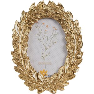 Clayre & Eef 2F1050 Rama foto 10x2x13 cm / 7x9 cm Culoare aurie