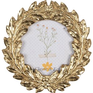 Clayre & Eef 2F1051 Fotorahmen 11x2x11 cm Ø 8...