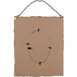 Clayre & Eef 2F1052 Rama foto 23x3x28 cm / 10x15 cm Culoare aurie