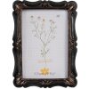 Clayre & Eef 2F1067 Cadru foto 14x2x19 cm / 10x15 cm Negru Maro