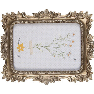 Clayre & Eef 2F1072 Rama foto 19x2x24 cm / 13x18 cm Culoare aurie