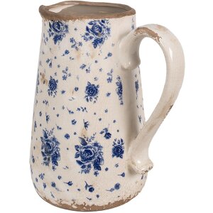 Crug decorativ Clayre & Eef, ceramică vintage cu...