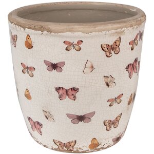 Clayre & Eef 6CE1661L Dekoration Blumentopf Ø...