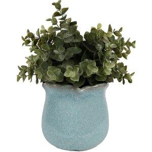 Clayre & Eef 6CE1715BL Decorațiune Ghiveci de flori...