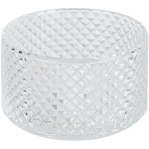 Clayre & Eef 6GL4434 Vorratsglas mit Deckel 10x25 cm Transparent