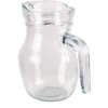 Clayre & Eef 6GL4871 Carafe Sticlă transparentă 500 ml 14x9x13 cm