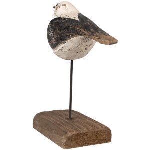 Clayre & Eef 6H2343 Dekoration Vogel 12x5x13 cm...