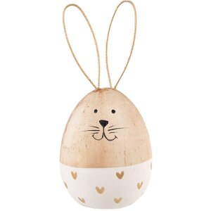 Clayre & Eef 6H2382 Deko-Kaninchen Braun Ø...