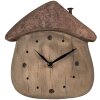 Clayre & Eef 6KL0819 Tischuhr Braun 18x5x19 cm 1xAA Batterie