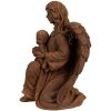 Figurină decorativă angel brun Clayre & Eef 13x11x18 cm