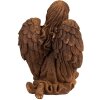 Figurină decorativă angel brun Clayre & Eef 13x11x18 cm