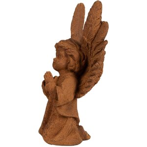 Figurină decorativă de angel brun Clayre & Eef...