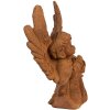 Figurină decorativă de angel brun Clayre & Eef 13x8x19 cm