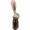 Clayre & Eef 6PR4089 Iepure decorativ aur alb 16x14x42 cm