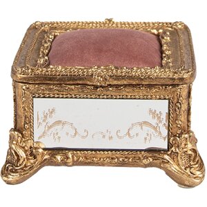 Clayre & Eef 6PR4132 Cutie de bijuterii Culoare aurie...