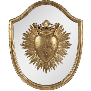 Clayre & Eef 6PR4135 Wanddekoration 25x3x30 cm...