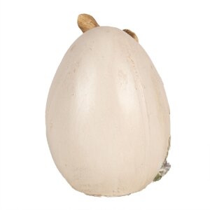 Figurină decorative de leu cu ou, Clayre & Eef