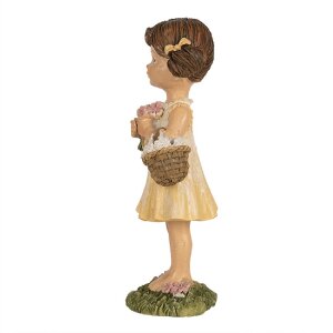 Clayre & Eef 6PR5028 Kinder Deko Figur Gelb 6x4x13 cm