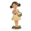 Clayre & Eef 6PR5028 Kinder Deko Figur Gelb 6x4x13 cm