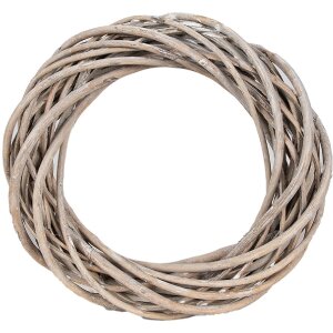 Clayre & Eef 6RO0600XS Dekokranz Braun 20x5 cm...