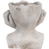Vază decorativă Clayre & Eef 6TE0498S, gri, 17x14x18 cm
