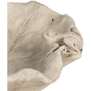 Sticlă pentru păsări Clayre & Eef, bej, Ø 22x6...