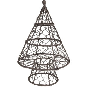 Clayre & Eef 6Y5484 Weihnachtsbaum Dekoration Braun...