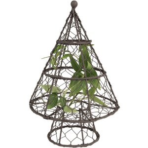 Clayre & Eef 6Y5484 Weihnachtsbaum Dekoration Braun...