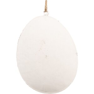 Clayre & Eef 6Y5567 Deko-Hänger Ei Weiß...