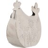 Clayre & Eef 6Y5579 Deko Huhn 15x6x14 cm Weiß Ländlicher Charme