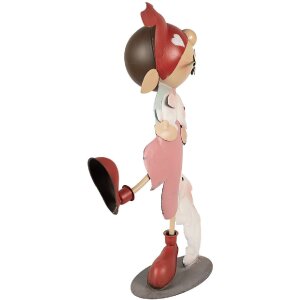 Clayre & Eef 6Y5596 Deko-Zwerg 40x15x55 cm Rosa...