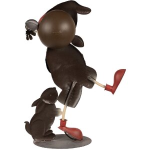 Clayre & Eef 6Y5596 Pitic decorativ 40x15x55 cm Roz - Accesoriu de grădină fermecător