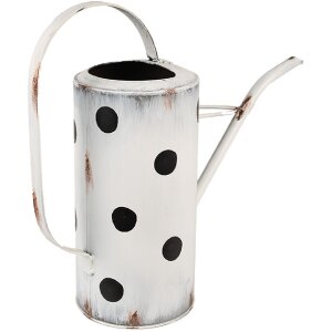 Găleată de Apă Decorativă Clayre & Eef 36x13x32 cm Albă