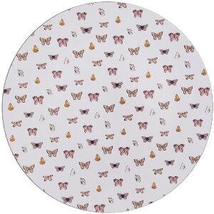 Clayre & Eef BPD85 Platzteller Weiß 33x1 cm...