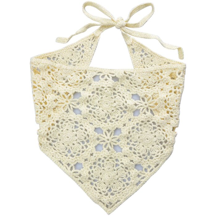 Juleeze JZCBA0004 Kinderbandana Beige 55 cm - Eleganter Kuscheliger Style für Kids