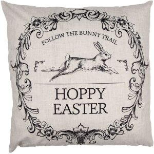 Clayre & Eef RFL22 Kissenhülle Hoppy Easter...