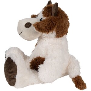 Clayre & Eef TW0597M Vacă de pluș cuddly toy alb maro...