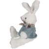 Clayre & Eef TW0601 Iepuraș de pluș Albastru 22cm