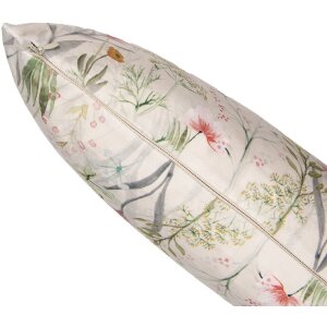 Clayre & Eef WFF22 Husă de pernă Flora & Fauna 45x45 Bej Verde