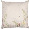Clayre & Eef WFF22 Husă de pernă Flora & Fauna 45x45 Bej Verde