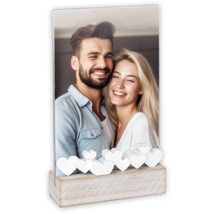 ZEP Cadru foto acrilic Serena format portret 10x15 cm lemn