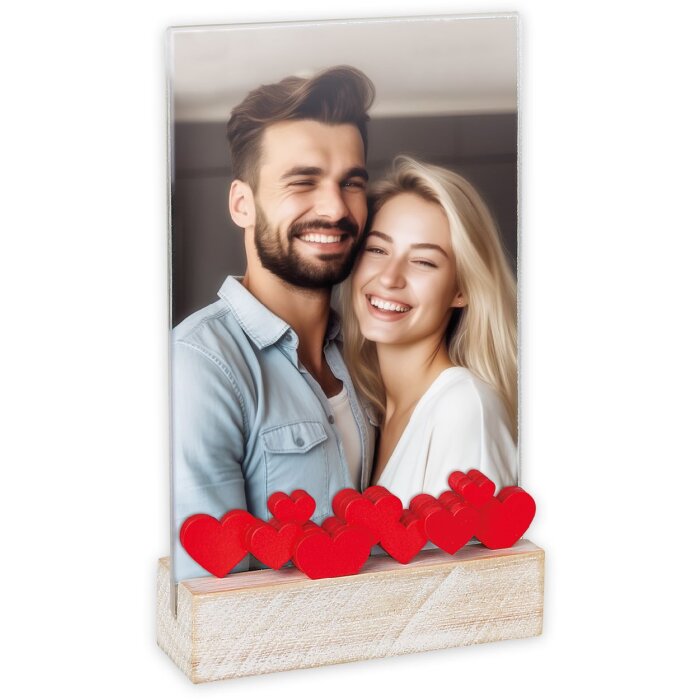 ZEP Cadru acrilic Gemma format portret 10x15 cm lemn