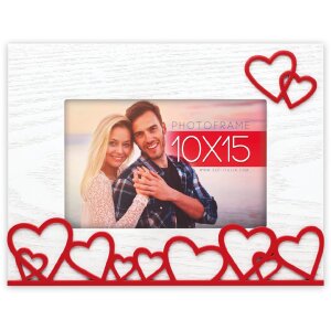 ZEP Holz-Fotorahmen Amalia Horizontal 10x15 cm Weiß...