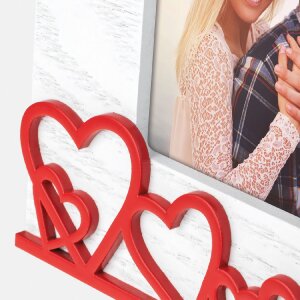 ZEP Holz-Fotorahmen Amalia Horizontal 10x15 cm Weiß...