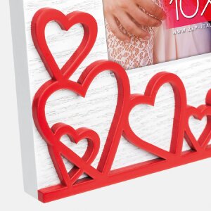 ZEP Holz-Fotorahmen Amalia Vertical 10x15 cm Rot...