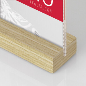 Ramă Foto ZEP Dresda Natur 15x20 cm Portret, Vizualizare Dublă