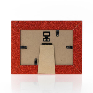 ZEP Ramă Foto Lemn Deva Orizontală 10x15 cm Roșie Sclipitoare