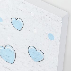 ZEP Holz-Fotorahmen Maya blau 10x15 cm Hochformat...