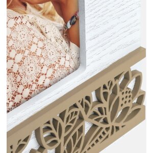 ZEP Holz-Fotorahmen Erin weiß 10x15 cm