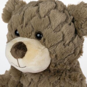 ZEP Teddy mit Herz-Bilderrahmen 3,5x4,5 cm braun 16x13x23 cm